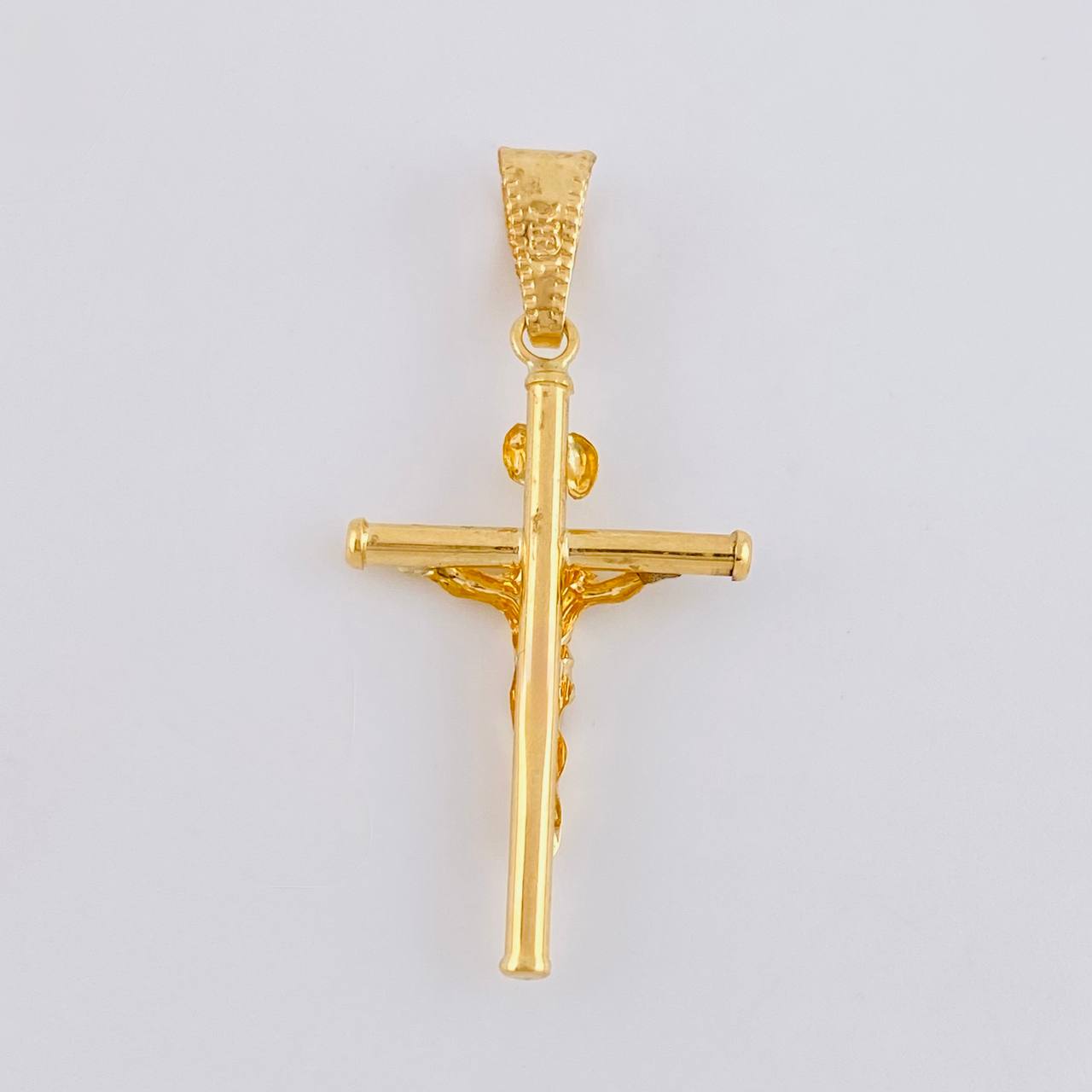 Dije Cruz Cristo 1.1 g / 3.6 cm Oro Amarillo 18K