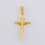 Dije Cruz Cristo 1.1 g / 3.6 cm Oro Amarillo 18K