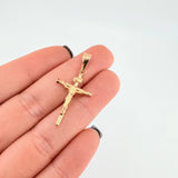 Dije Cruz Cristo 1.1 g / 3.6 cm Oro Amarillo 18K