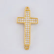 Herraje Cruz Basteada 1.7g / 2.5cm Oro Amarillo 18K