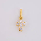 Dije Cruz Cuatro Garras 0.7g / 1.5cm Oro Amarillo 18K