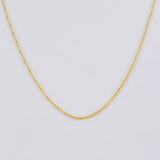 Cadena Singapur 0.85 g / 48.8 cm / 1 mm Oro Amarillo 18K