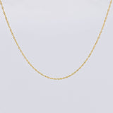 Cadena Singapur 0.85 g / 48.8 cm / 1 mm Oro Amarillo 18K