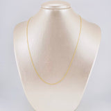Cadena Singapur 0.9 g / 49.5 cm / 1 mm Oro Amarillo 18K