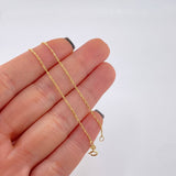 Cadena Singapur 0.85 g / 49.2 cm / 1 mm Oro Amarillo 18K
