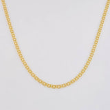 Cadena China 2.6g / 60cm / 1.9mm Oro Amarillo 18K