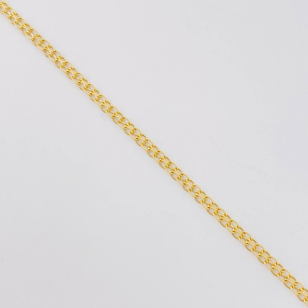 Cadena China 2.6g / 60cm / 1.9mm Oro Amarillo 18K