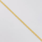 Cadena China 2.6g / 60cm / 1.9mm Oro Amarillo 18K