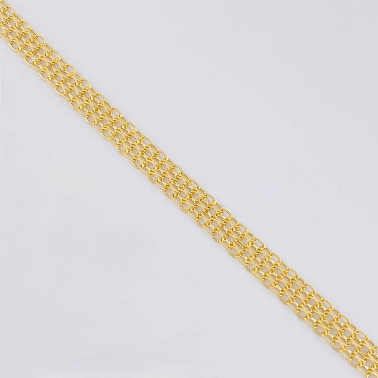 Pulso Chino 3.55 g / 20.2 cm / 4.3 mm Oro Amarillo 18K
