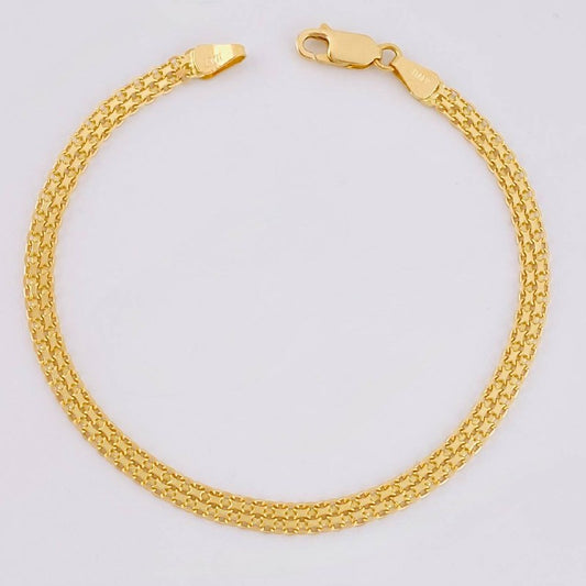 Pulso Chino 4.8 g / 19.4 cm / 3.7 mm Oro Amarillo 18K