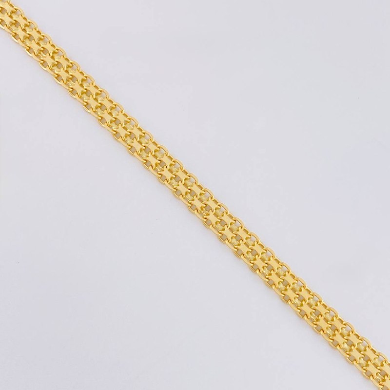 Pulso Chino 4.8 g / 19.4 cm / 3.8 mm Oro Amarillo 18K