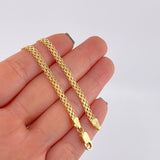 Pulso Chino 4.8 g / 19.4 cm / 3.7 mm Oro Amarillo 18K