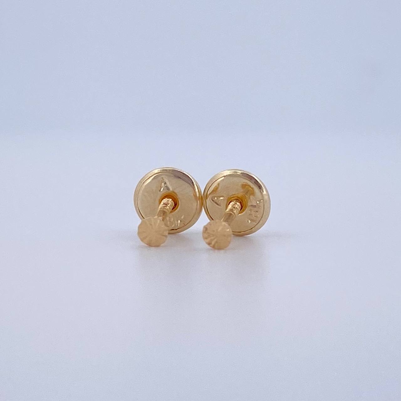 Topos Circulo Plano 0.35gr / Oro 18K $