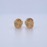 Topos Circulo Plano 0.45gr / Oro 18K $