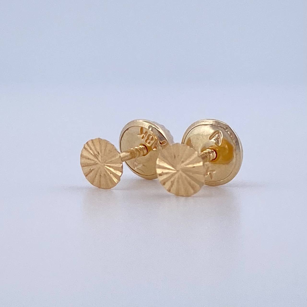 Topos Circulo Plano 0.45gr / Oro 18K $