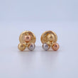 Topos Trio Bolas 0.5gr / Oro 18K $