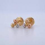 Topos Trio Bolas 0.5gr / Oro 18K $