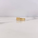 Anillo Corazones 2.3gr / T7 1/2 / Oro Amarillo 18K &