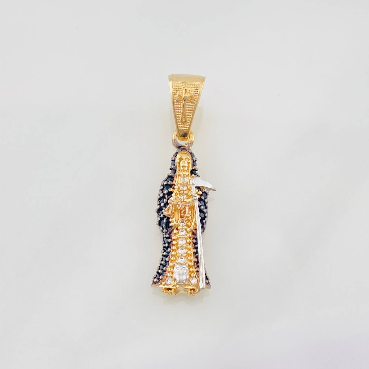 Dije Santa Muerte 2.45g / 3cm Tres Oros 18K