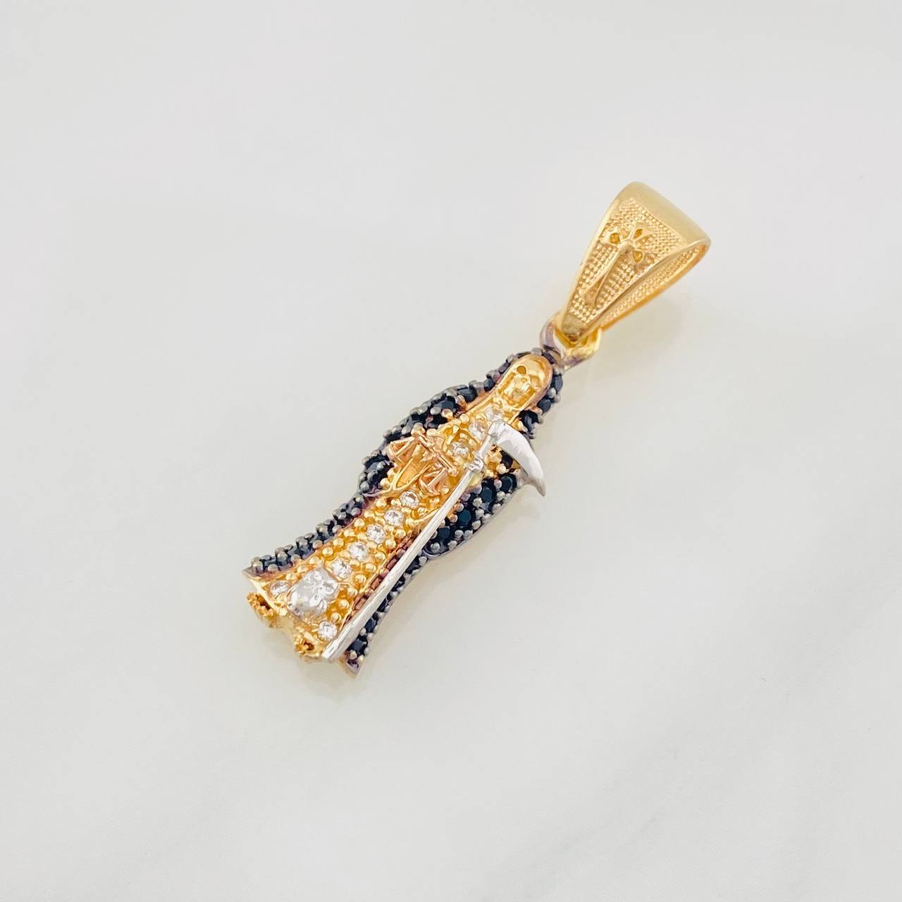 Dije Santa Muerte 2.45g / 3cm Tres Oros 18K