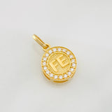 Dije Fe 1.8g / 1.8cm Oro Amarillo 18K