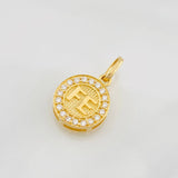 Dije Fe 1.8g / 1.8cm Oro Amarillo 18K