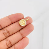 Dije Fe 1.8g / 1.8cm Oro Amarillo 18K