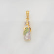 Dije San Benito 1.5g / 2.3cm Tres Oros 18K