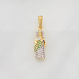 Dije San Benito 1.5g / 2.3cm Tres Oros 18K