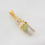 Dije San Benito 1.5g / 2.3cm Tres Oros 18K