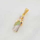 Dije San Benito 1.5g / 2.3cm Tres Oros 18K