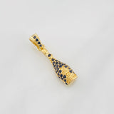 Dije Botella de Champagne 1.5g / 2cm Oro Amarillo 18K