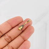 Dije Botella de Champagne 1.5g / 2cm Oro Amarillo 18K