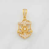 Dije Cruz Ancla 2.9g / 3cm Oro Amarillo 18K