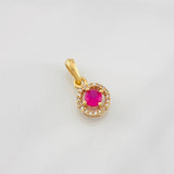 Dije Halo 1.7g / 1.5cm Oro Amarillo 18K