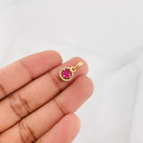 Dije Halo 1.7g / 1.5cm Oro Amarillo 18K