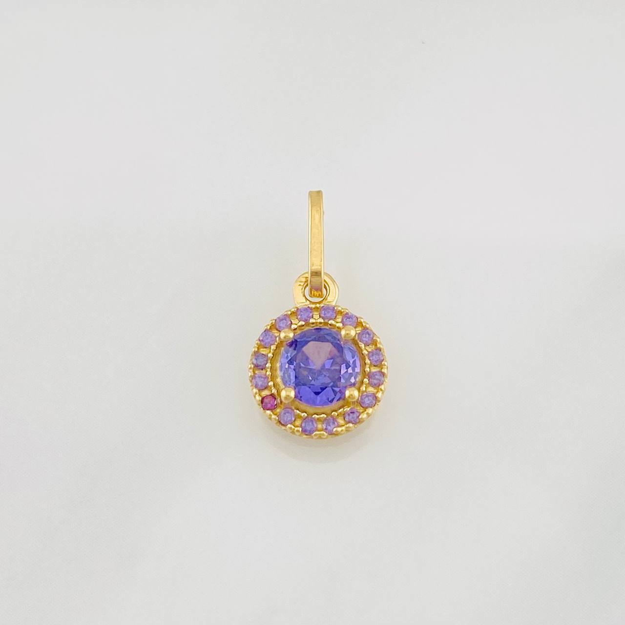 Dije Halo 1.1g / 1.5cm Oro Amarillo 18K