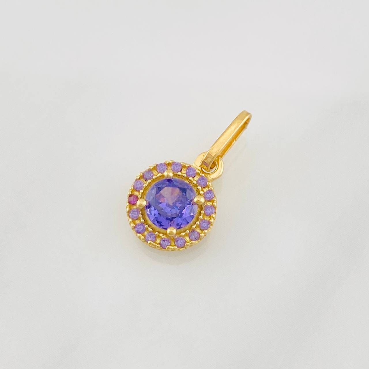 Dije Halo 1.1g / 1.5cm Oro Amarillo 18K