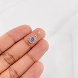 Dije Halo 1.1g / 1.5cm Oro Amarillo 18K