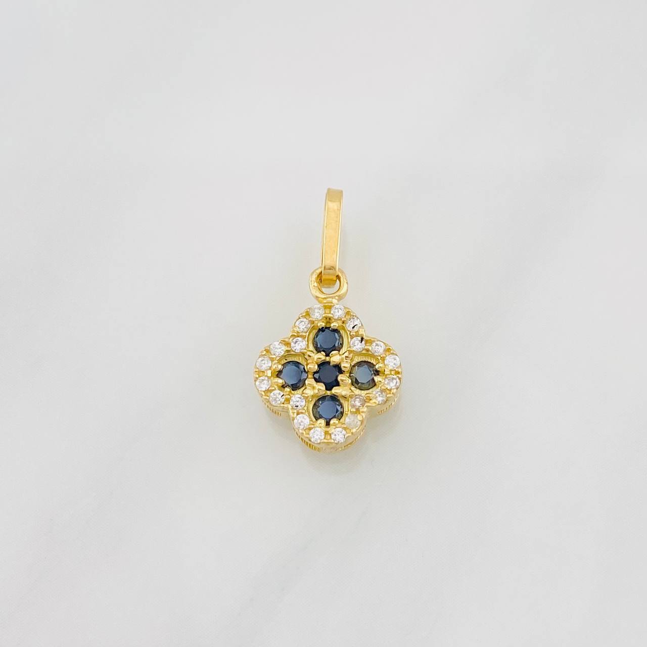 Dije Trebol 1.15g / 2cm Oro Amarillo 18K