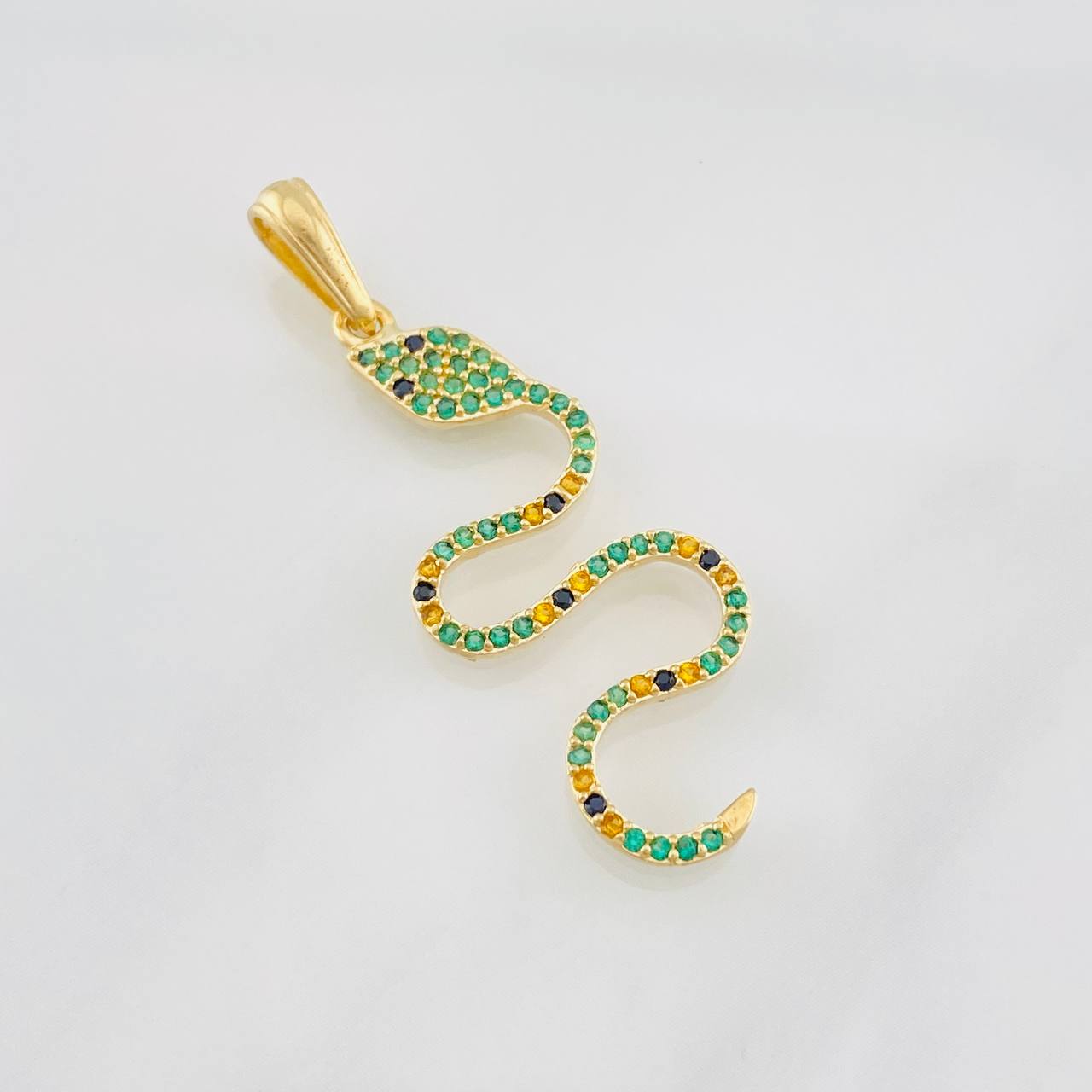 Dije Serpiente 1.9g / 4cm Oro Amarillo 18K