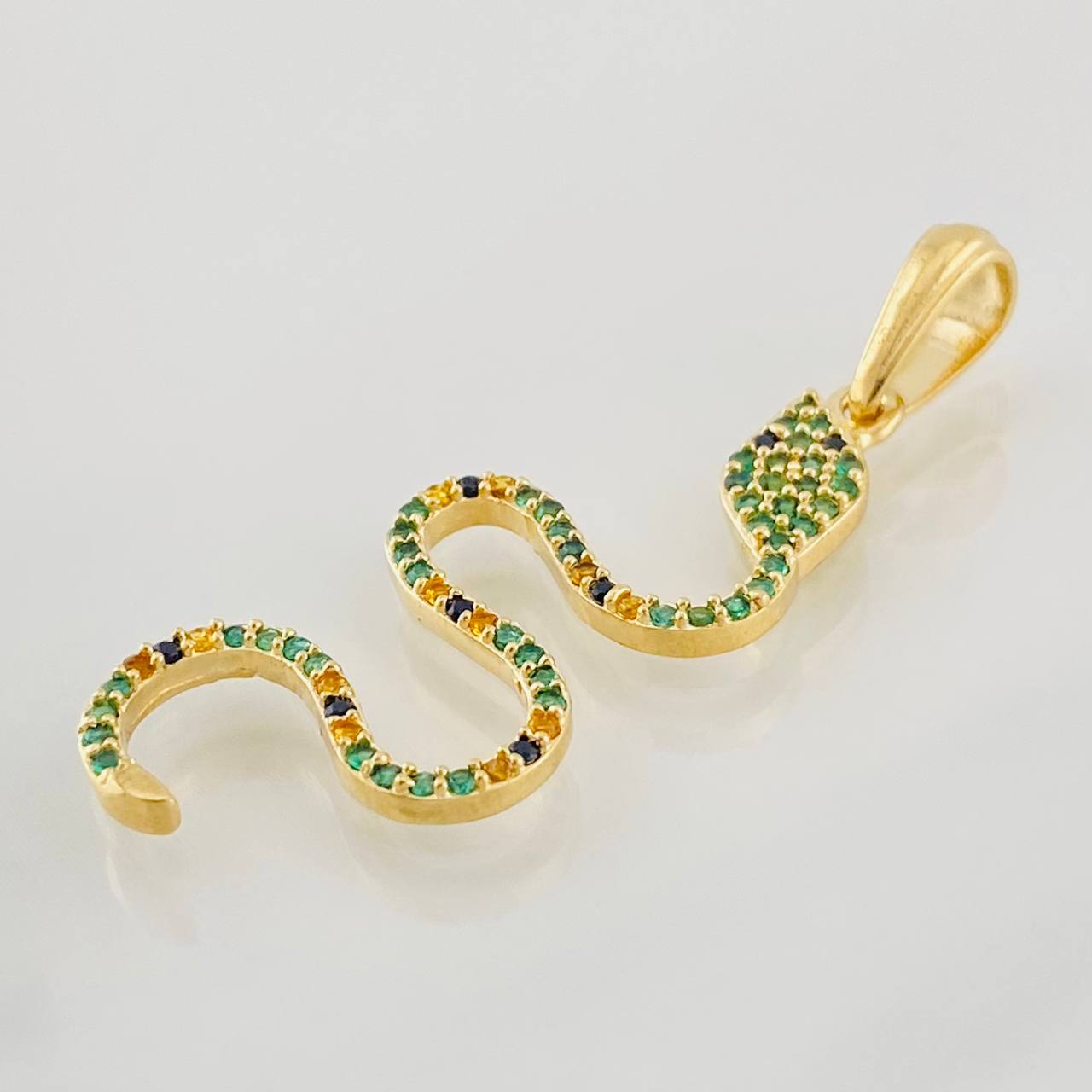 Dije Serpiente 1.9g / 4cm Oro Amarillo 18K