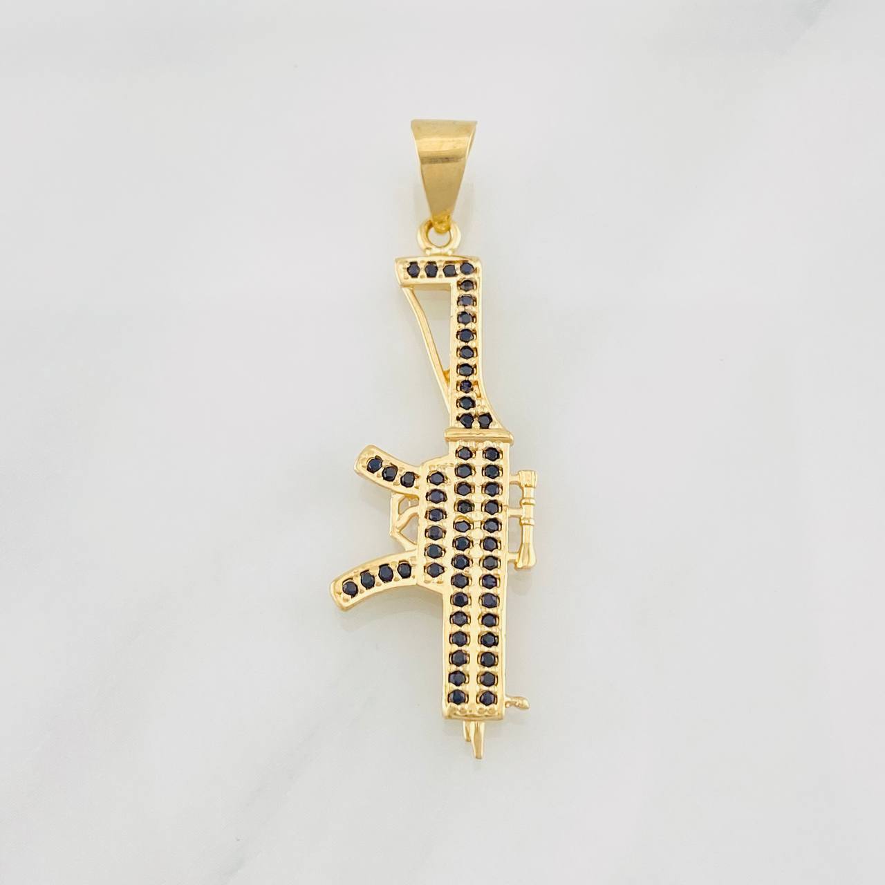 Dije Fusil 3.25g / 4.5cm Oro Amarillo 18K