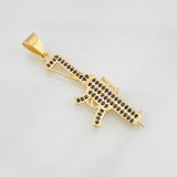 Dije Fusil 3.25g / 4.5cm Oro Amarillo 18K