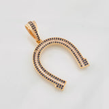 Dije Herradura 5.15g / 4cm Oro Rosa 18K