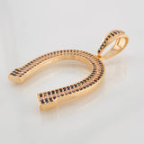 Dije Herradura 5.15g / 4cm Oro Rosa 18K