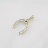 Dije Herradura 1.35g / 2.3cm Oro Blanco 18K