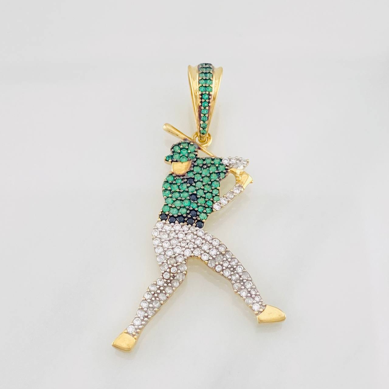 Dije Jugador de Beisbol 4.6g / 5cm Oro Amarillo 18K