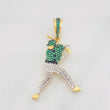 Dije Jugador de Beisbol 4.6g / 5cm Oro Amarillo 18K