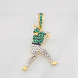 Dije Jugador de Beisbol 4.6g / 5cm Oro Amarillo 18K